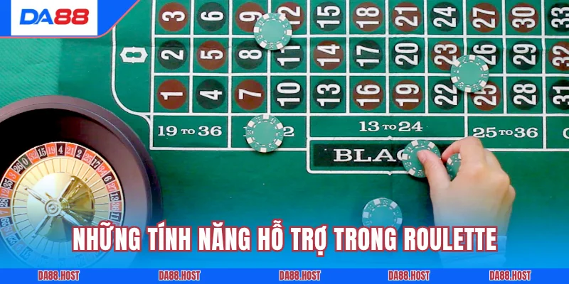Những tính năng hỗ trợ trong roulette